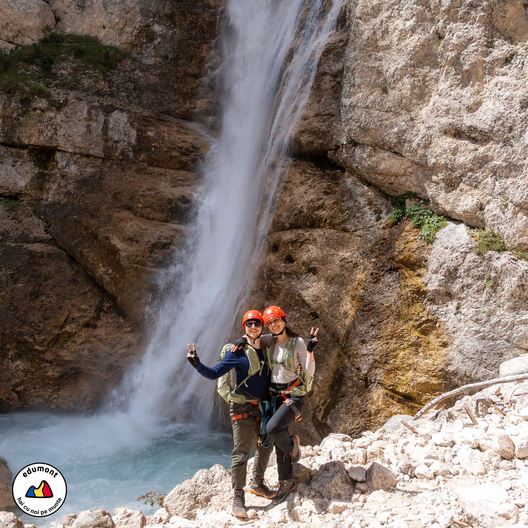 18 Tură de via ferrata pentru începători la Cascate di Fanes, în excursie în munții Dolomiți
