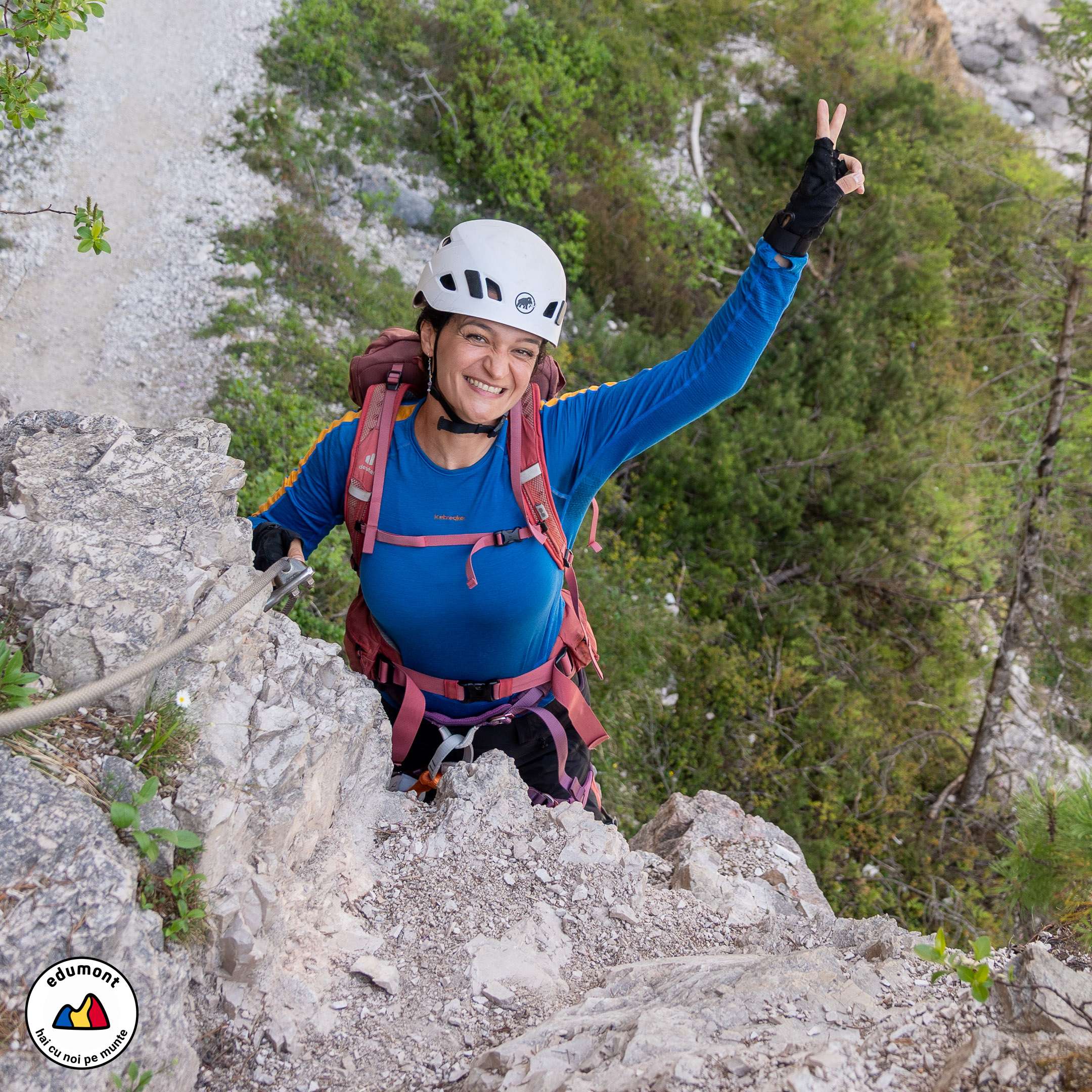 31 Tură de via ferrata pentru începători la Cascate di Fanes, în excursie în munții Dolomiți